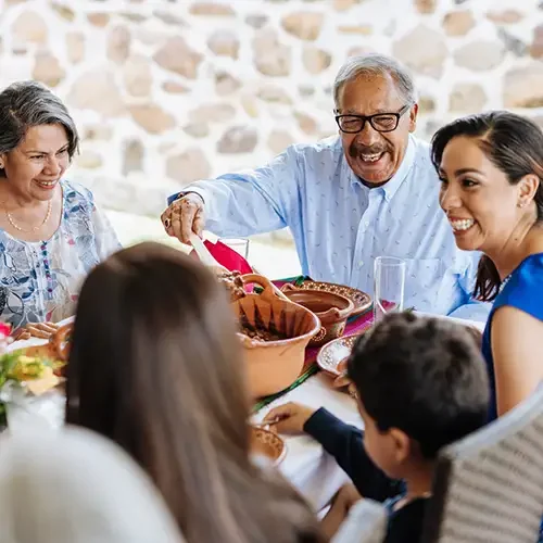 A family meal